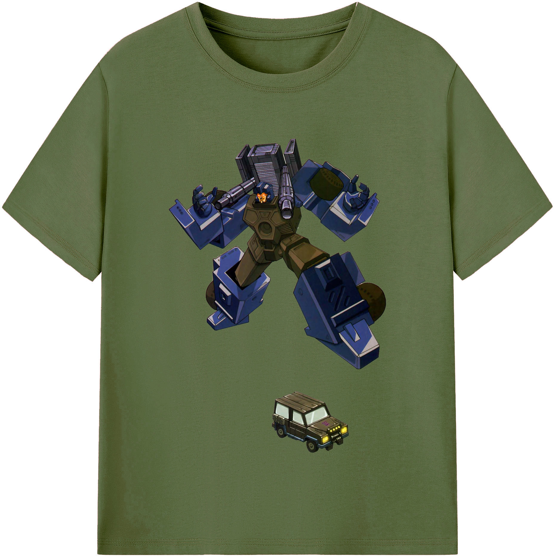 （画像用）  綿100％半袖Tシャツ（フロントプリント）